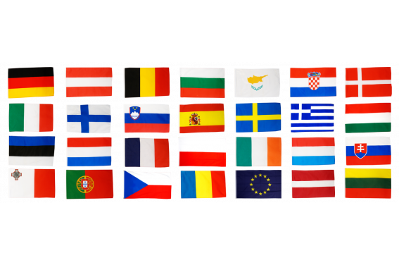 Flag Pack European Union EU 28 states - 3 x 5 ft - best-buy-flags
