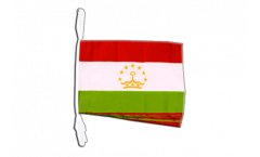 Tajikistan Bunting Flags - 12 x 18 inch