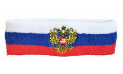 Russia with coat of arms Headband / sweatband - 6 x 21cm