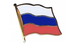 Russia Flag Pin, Badge - 1 x 1 inch