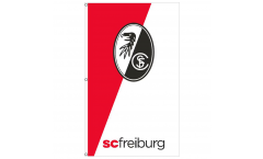 SC Freiburg Stripes Flag - 6 x 10 ft. / 180 x 300 cm