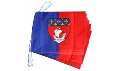 France Paris Bunting Flags - 12 x 18 inch