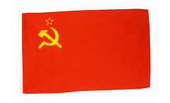 USSR Soviet Union Flag with sleeve