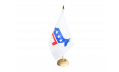 USA Democrats Table Flag