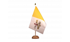 Vatican Table Flag
